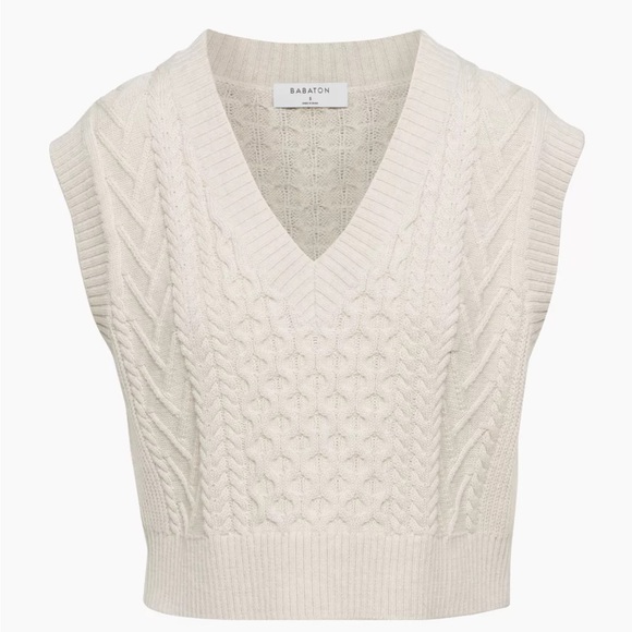 Aritzia Babaton Emporia Sweater Vest - Picture 3 of 9
